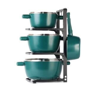Sakuchi Pots and Pans Organizer  3 Tiers Heavy-Duty
